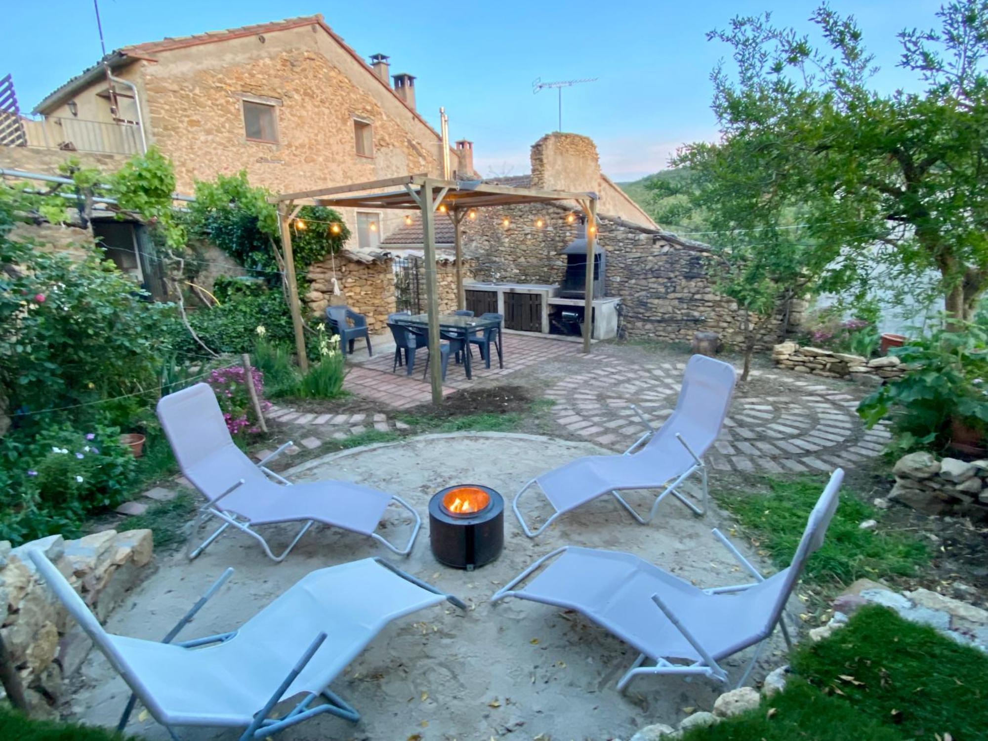 Casa Acollidora I Familiar Amb Jardi I Barbacoa Villa Àger Eksteriør billede